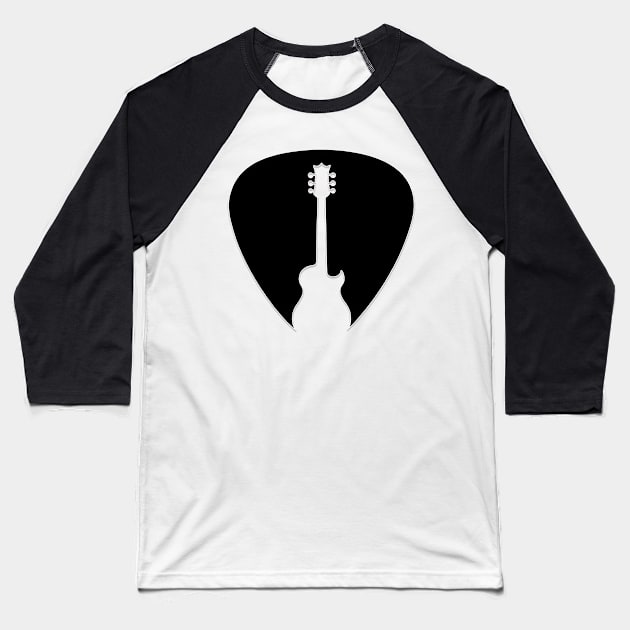 Guitar Baseball T-Shirt by piksimp